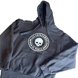 Paris ☠️ Catacombs Hoodie - Original Black Great condition